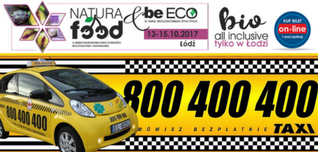 Targi NATURA FOOD i beECO z Taxi 800 400 400